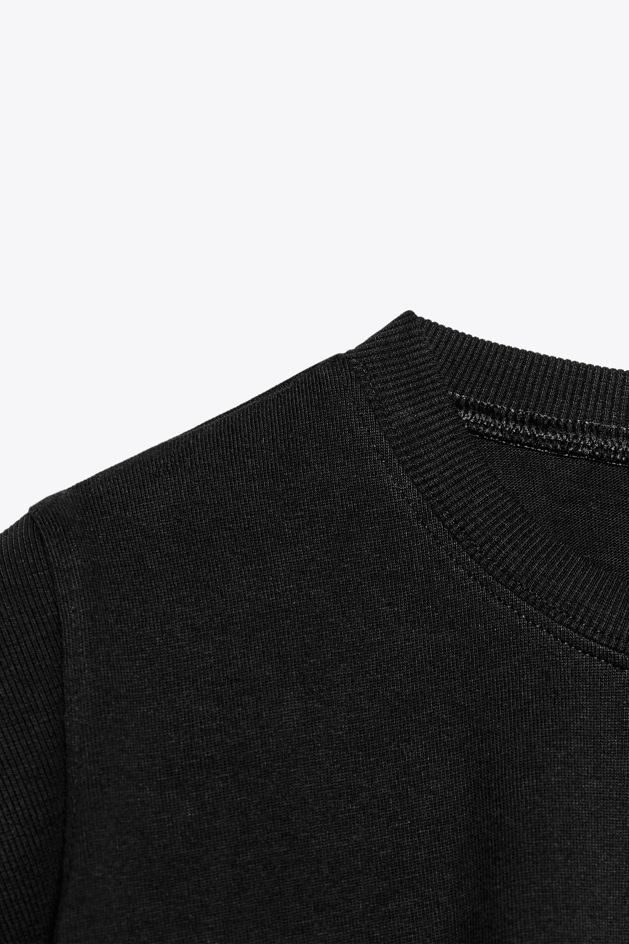 WASHED EFFECT SLEEVELESS T-SHIRT